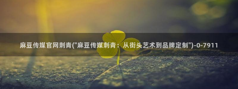 麻豆入口在线看：麻豆传媒官网刺青(\